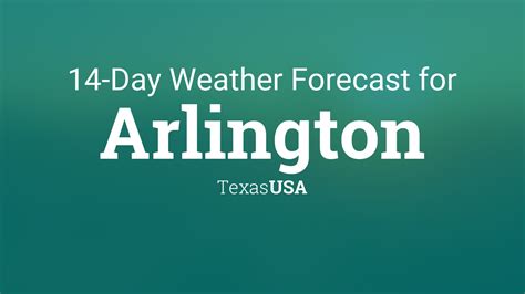 forecast in arlington